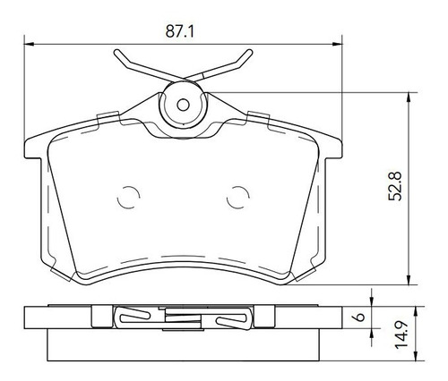 Pastillas Freno Traseras Seat Cordoba 1.9 Tdi Foto 2