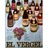 Cartel Publicitario Retro Brandy Viejo Vergel. Dic 1968