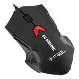 Mouse Para Jogo Bright  Mouse Gamer 462 Preto