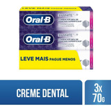 Creme Dental Oral-b 3d White - 70g Leve 3 Pague 2