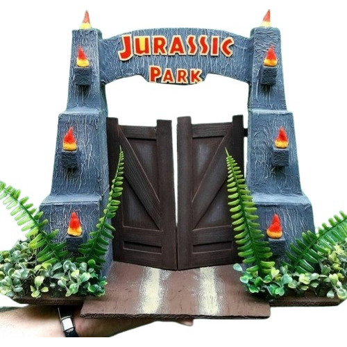 Diorama Portal Jurassic Park 