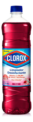 Limpiador De Piso Clorox Floral En Botella 900 Ml