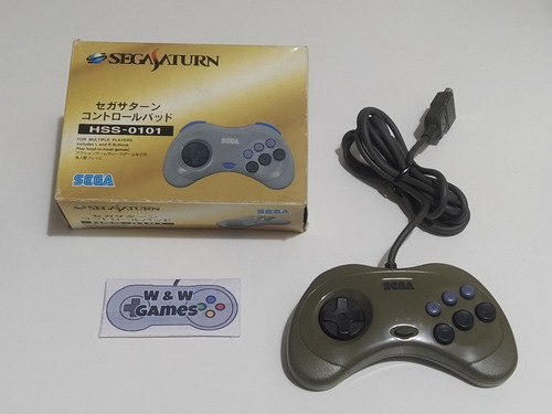 Controle Para Sega Saturn - Original Com Caixa