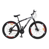 Bicicleta Montaña Rodada 29 21 Velocidades Kugel Lakmus Color Negro/gris Tamaño Del Cuadro M