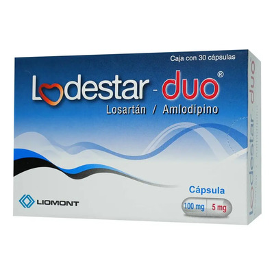 Lodestar-duo Cápsula 100 Mg\u002F5 Mg, 30 Cápsulas | Envío gratis