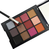 Paleta De Sombras Tejar Matte Y Shine X12 Colores