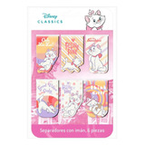 Set 6 Separador Magnetico Disney Marie Minina Cat Gato Michi