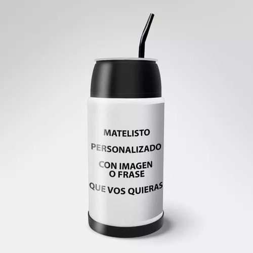 Mate Listo Polimero Personalizado - Logo - Foto - Frase