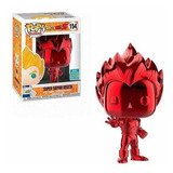 Funko Pop Super Saiyan Vegeta Red Chrome Sdcc 2019 Original