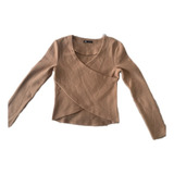 Sweater Zara Nuevo Nude Importado