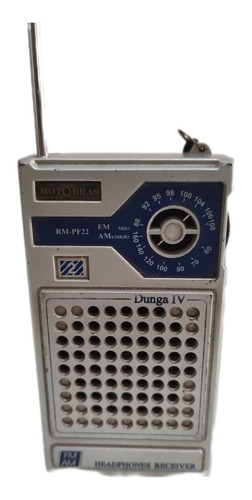 Rádio Motobras Rm-pf22 Portátil Sem Funcionar 