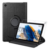 Capa Case 360º Para Galaxy Tab A8 10.5 + Pelicula Hydrogel