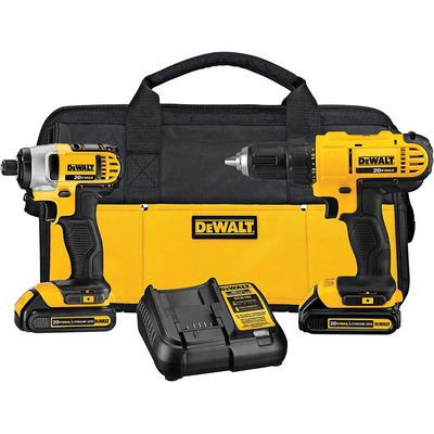Kit Taladro, Atornillador, Batería, Cargador DEWALT DCK240C2 | Meses sin interés