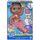 Baby Alive Mi Linda Sirena Hasbro Morenita Doll Muñeca