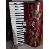 Acordeon Bianco Freres 120 Vermelha