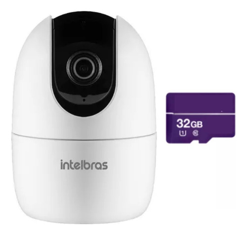Câmera Segurança Wi-fi Mibo Im4 C Full Hd 360 + Sd 32gb