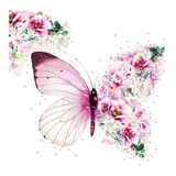 Guardanapo Ambiente Para Decoupage Butterfly Flowers 20 Un