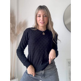 Sweater Cuello Redondo Burbuja Bremer Mujer