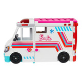 Ambulancia Y Clínica Móvil De Barbie - Mattel Hkt79