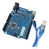 Placa Leonardo R3 Cabo Usb Para Arduino