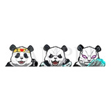 Sticker 3d Movimiento Anime Jujutsu Kaisen Panda Satoru