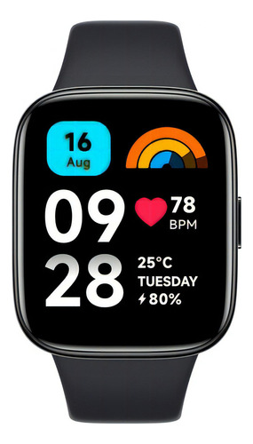 Xiaomi Redmi Watch 3 Active 1.83  Bluetooth Llamadas Negro