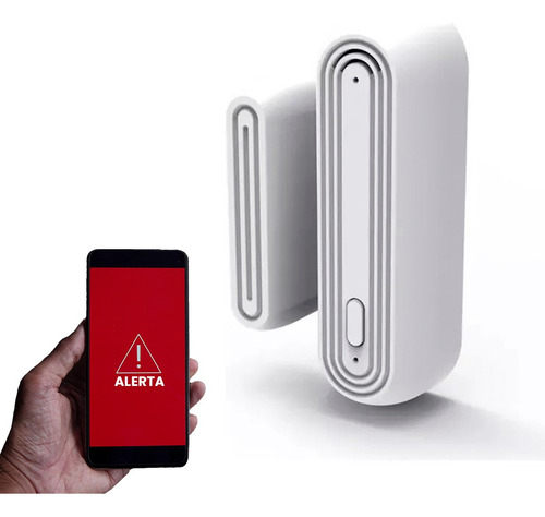 Sensor Inteligente Wifi Con Alarma Seguridad Para Puertas