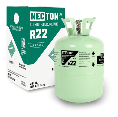 Gas Refrigerante R22 Garrafa De 13,6 Kg Necton