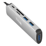 Dock Station Hub Tipo-c Usb3.0 Cartão Sd / Tf  Macbook Pc