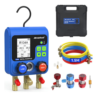 Vacuómetro Manómetro Digital Refrigeración Detector De Fugas | Meses sin interés