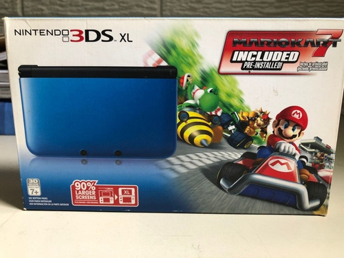 Nintendo 3d Xl Con Caja Seminuevo Edición Mario Kart. #sku