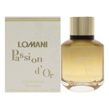 Perfume Lomani Passion Dor Eau De Parfum, 100 Ml, Para Mujer