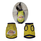 Ropa Jersey Deportivo Para Mascota Perro Modelo Lakers