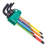 Jogo Chave Allen Color 1,5 A 10mm 9pc Sata St09107chbsj 