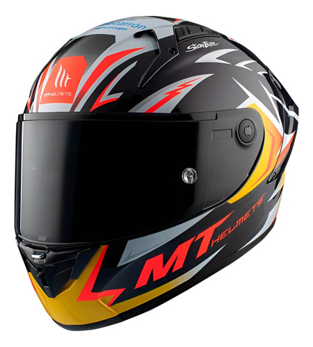 Casco Para Moto Mt Helmets K.r.e Plus Acosta Gp Circuito Fim | Meses sin interés