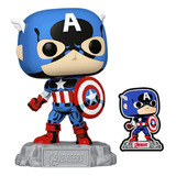 Funko Pop Capitan America 1290 Avengers Marvel