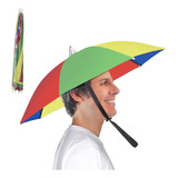 Kilobey Sombrero Paraguas, Gorro Paraguas Pequeño Manos Libr