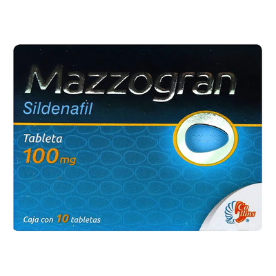 Mazzogran Sildenafil 100mg C\u002F10 Tabletas Collins | Envío gratis