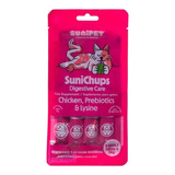 Snacks Gatos Sunichups Fortalece Salud Digestiva 4x14g Pollo