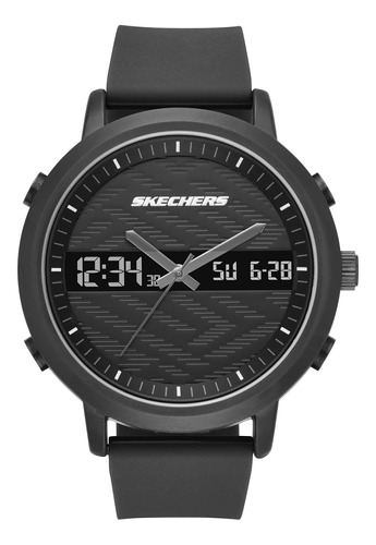 Skechers Sr5071 Reloj Análogo/digital Para Hombre Con Correa