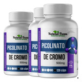 360 Capsulas De Suplemento De Picolinato De Cromo 100% Puro 