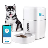 Hbn Alimentador Automático Para Gatos, 6l Smart Cats Dogs Fe