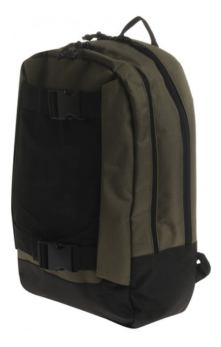 Mochila Dc Shoes Modelo Diverted Verde Militar Importada