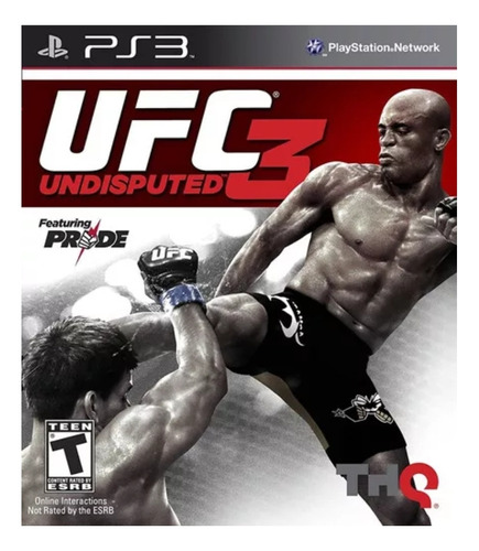 Juego Ps3 Ufc Undisputed 3 Físico 100% Original