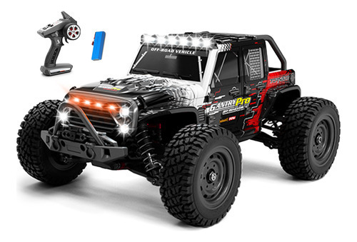 Coche Rc Led De Alta Velocidad 4wd 1/16 Monster Truck De 70