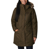 Campera Columbia Suttle Mountain Long Insulated Mujer (olive