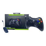 Controle Para Xbox 360 Sem Fio Joystick Pc Usb Vídeo Game