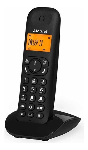 Teléfono Inalámbrico Con Identificador Alcatel C300 Negro