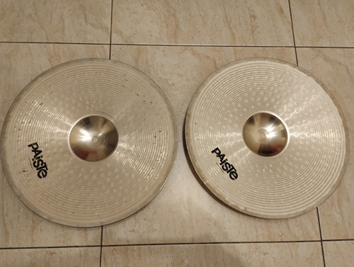 Set Platillos Hit-hat Paiste Nickel Silver 402 14'' 