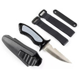 Cuchillo Cressi Grip Titanio Buceo Pesca Y Apnea